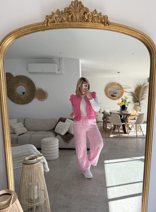 PANTALON GAZ DE COTON VICHY