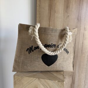 CABAS MON PANIER D'AMOUR