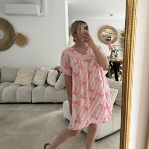 PALMIER - ROBE EN GAZ DE COTON