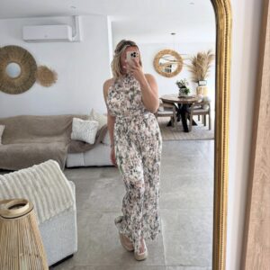 COMBINAISON FLORALE PANTALON ESTELLA