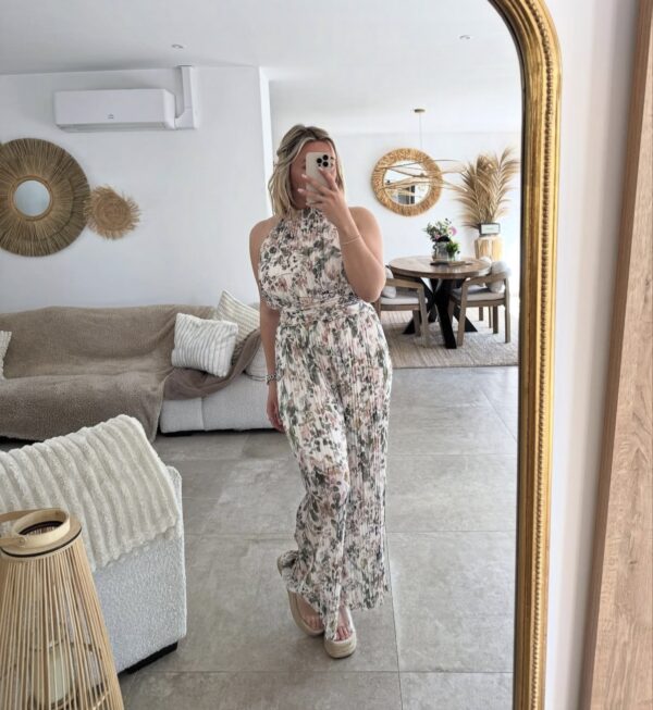 COMBINAISON FLORALE PANTALON ESTELLA