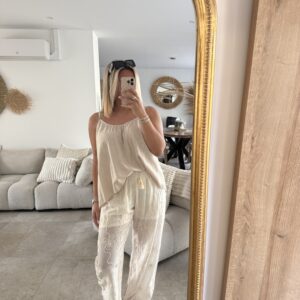 PANTALON BRODERIE - ESTELLA