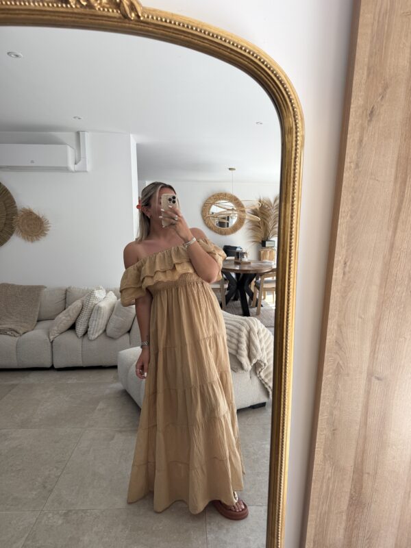 ROBE LONGUE - ABY - VOLANTS – Image 2