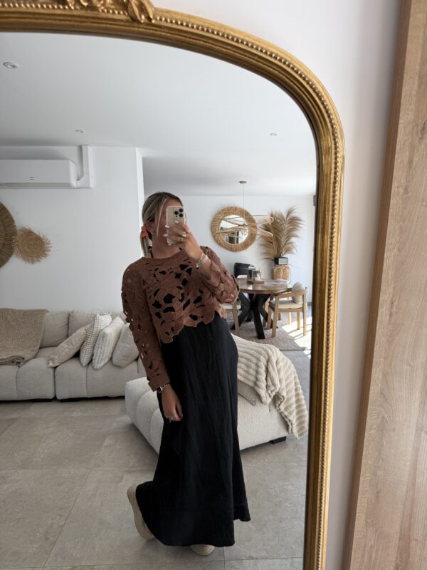 TOP EN CROCHET - CHOCOLAT – Image 2