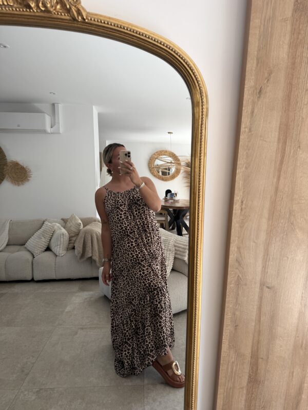 ROBE LONGUE - LEOPARD
