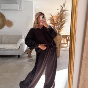 ENSEMBLE PANTALON & PULL - GRANDE TAILLE