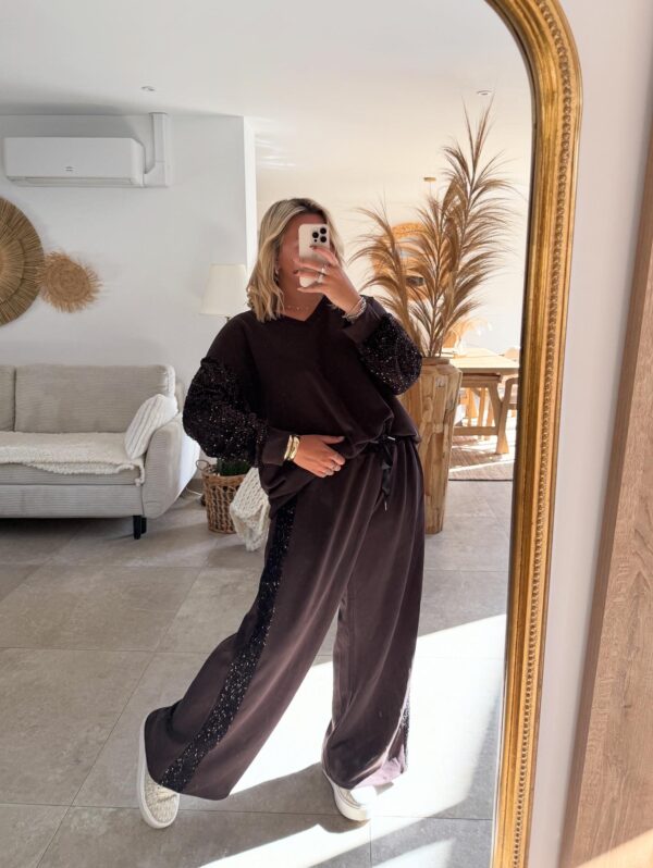 ENSEMBLE PANTALON & PULL - GRANDE TAILLE