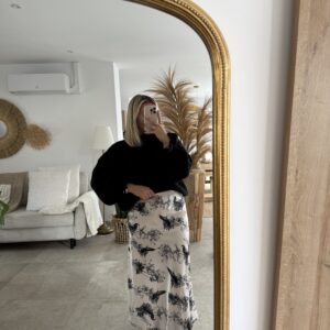 JUPE EN SATIN ASNA