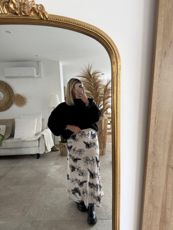 JUPE EN SATIN ASNA