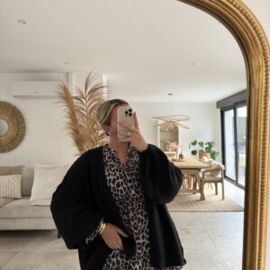 GILET BONNIE - NOIR