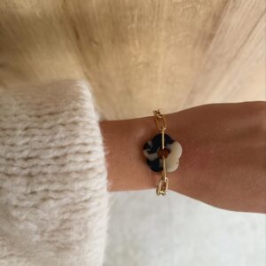 BRACELET FLEUR LEOPARD
