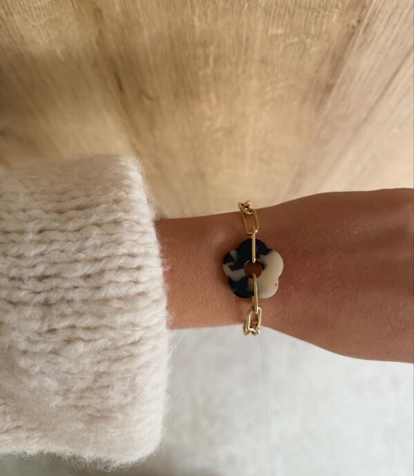 BRACELET FLEUR LEOPARD