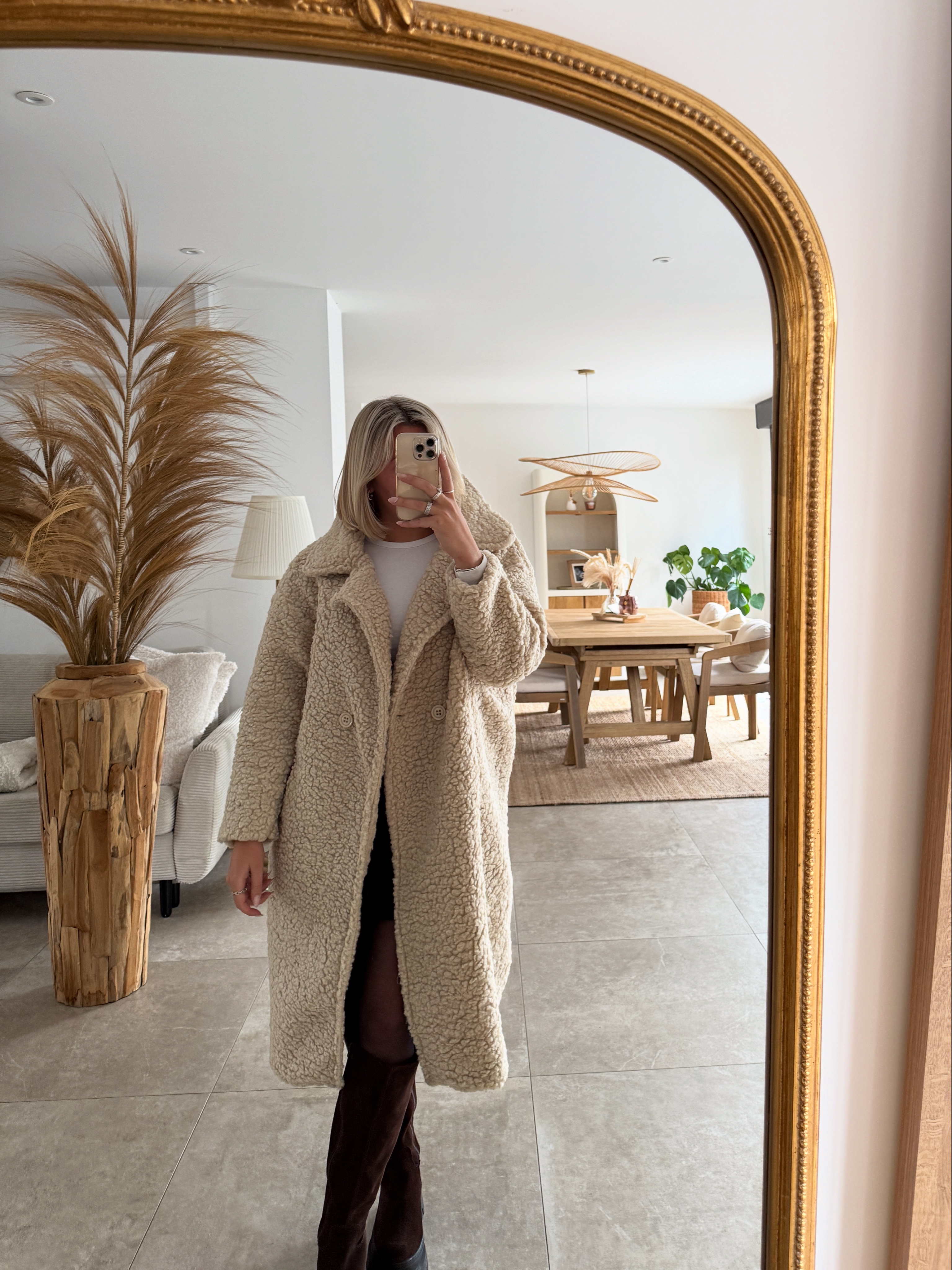 MANTEAU LOLLY BEIGE