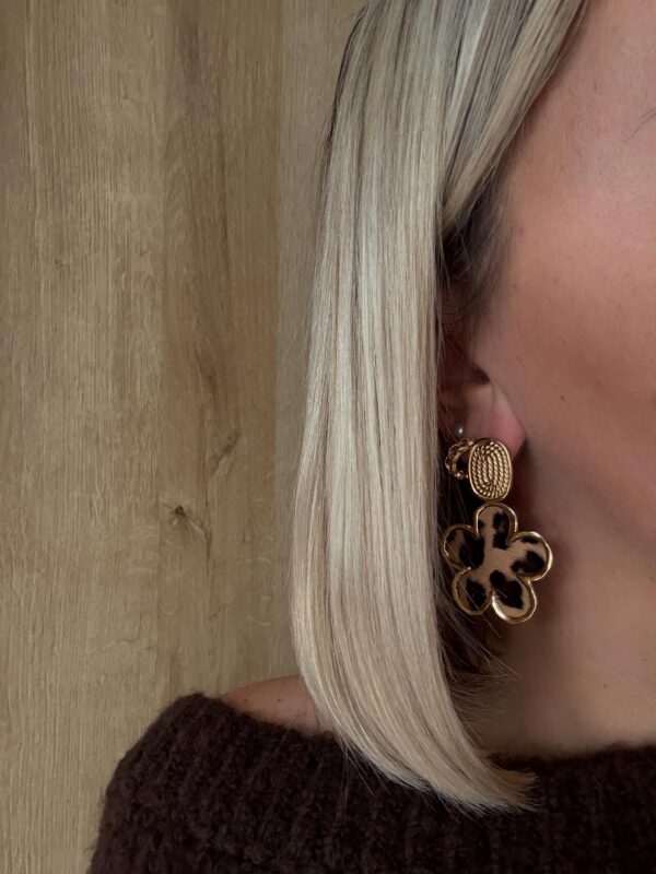 BOUCLES LEOPARD