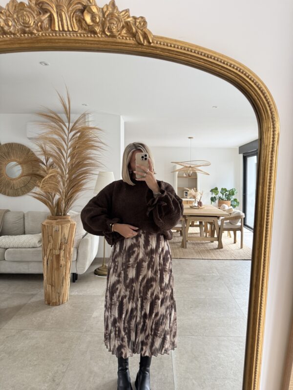 ROBE LONGUE BETTY KAKI – Image 2