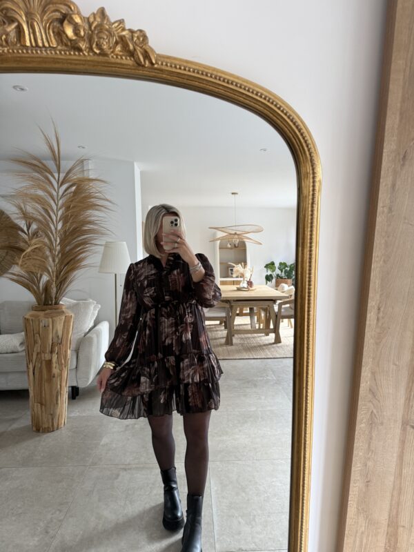 ROBE À MOTIFS FLEURS - ALBA