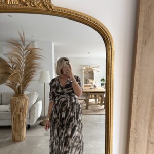 ROBE LONGUE BETTY KAKI