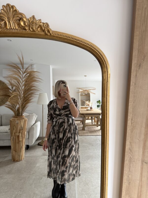 ROBE LONGUE BETTY KAKI