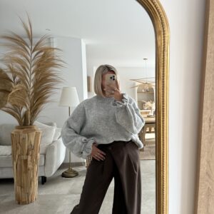 PULL GRIS CHARLIZE