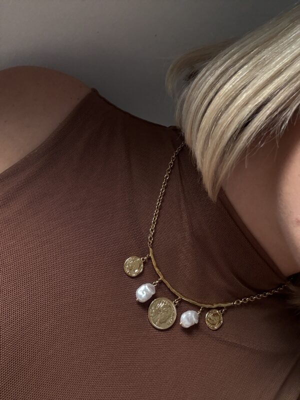 COLLIER CHARMS EN ACIER INOXYDABLE