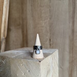BAGUE EN ARGENT ACIER INOXYDABLE
