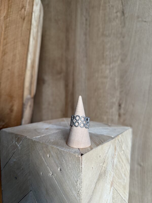 BAGUE EN ARGENT ACIER INOXYDABLE