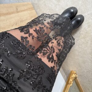 JUPE À DETAILS SEQUINS