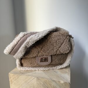 SAC EN BOUCLETTE BEIGE