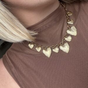 COLLIER CHARMS EN ACIER INOXYDABLE