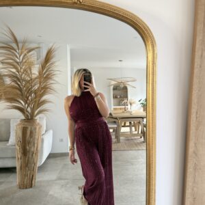 COMBINAISON KRYSTAL BORDEAUX