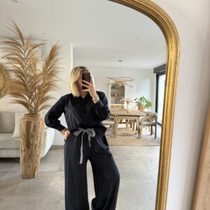 CHEMISE FLAVIE - BLEU MARINE