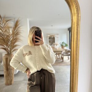 PULL/GILET LOVE - STANDARD ET GRANDE TAILLE