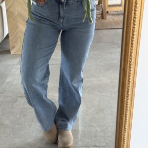 JEANS JADE BLEU