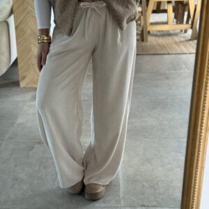 PANTALON EN VELOURS