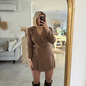 ROBE JUPE/SHORT CAMEL