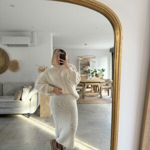 ENSEMBLE JUPE LONGUE & PULL - ZAO