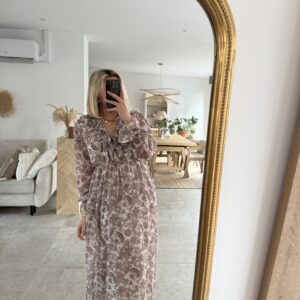 ROBE LONGUE MARIUS BEIGE