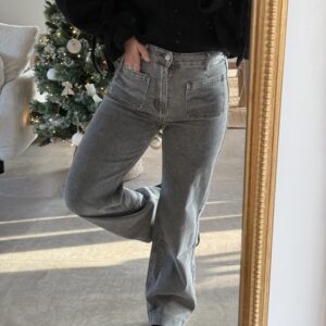 JEANS GRIS