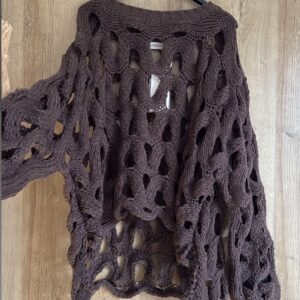 PULL EN CROCHET - STANDARD ET GRANDE TAILLE
