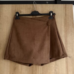 JUPE SHORT CHOCO