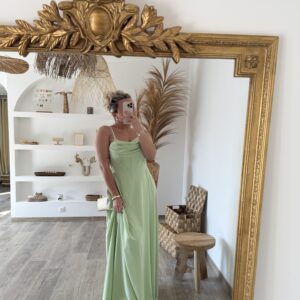 ROBE SIGNATURE VERT SAUGE