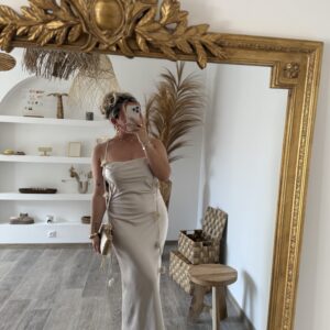 ROBE MAGNOLIA CHAMPAGNE