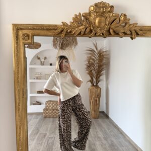 PANTALON LEOPARD