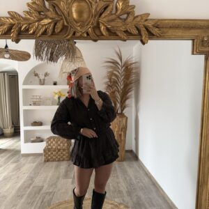 COMBI SHORT - GAZ DE COTON