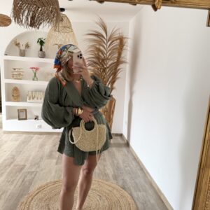 ENSEMBLE SHORT - GAZ DE COTON