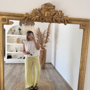PANTALON JAUNE - GAZ DE COTON