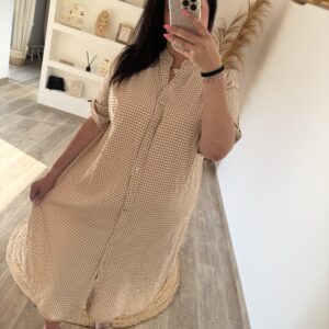 ROBE VICHY