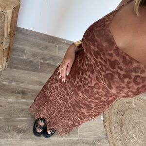 ROBE LORIANE - LEOPARD