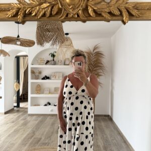 ROBE À POIS - CURVE