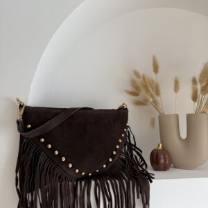 SAC À FRANGES CHOCO